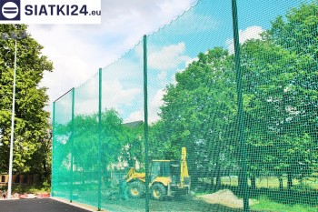 Siatki Kielce - Zabezpieczenie za bramkami i trybun boiska piłkarskiego dla terenów Kielc