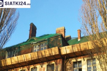 Siatki Kielce - Siatki zabezpieczające stare dachówki na dachach dla terenów Kielc