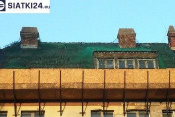 Siatki Kielce - Zabezpieczenie elementu dachu siatkami dla terenów Kielc