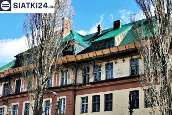 Siatki Kielce - Siatka zabezpieczająca elewacje budynków; siatki do zabezpieczenia elewacji na budynkach dla terenów Kielc